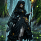 Anime Girl Free [NUMA MUSUME Series][The Black Witch of the Okefenokee Swamp].(Free)