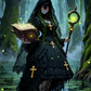 Anime Girl Free [NUMA MUSUME Series][The Black Witch of the Okefenokee Swamp].(Free)