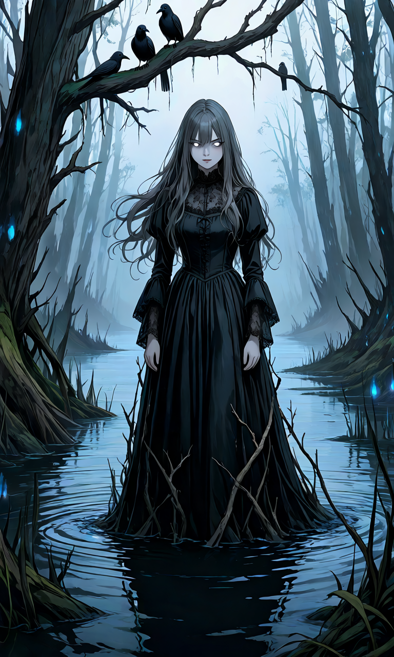 Anime Girl Free [NUMA MUSUME Series][The Ghost of the Great Dismal Swamp].(Free)