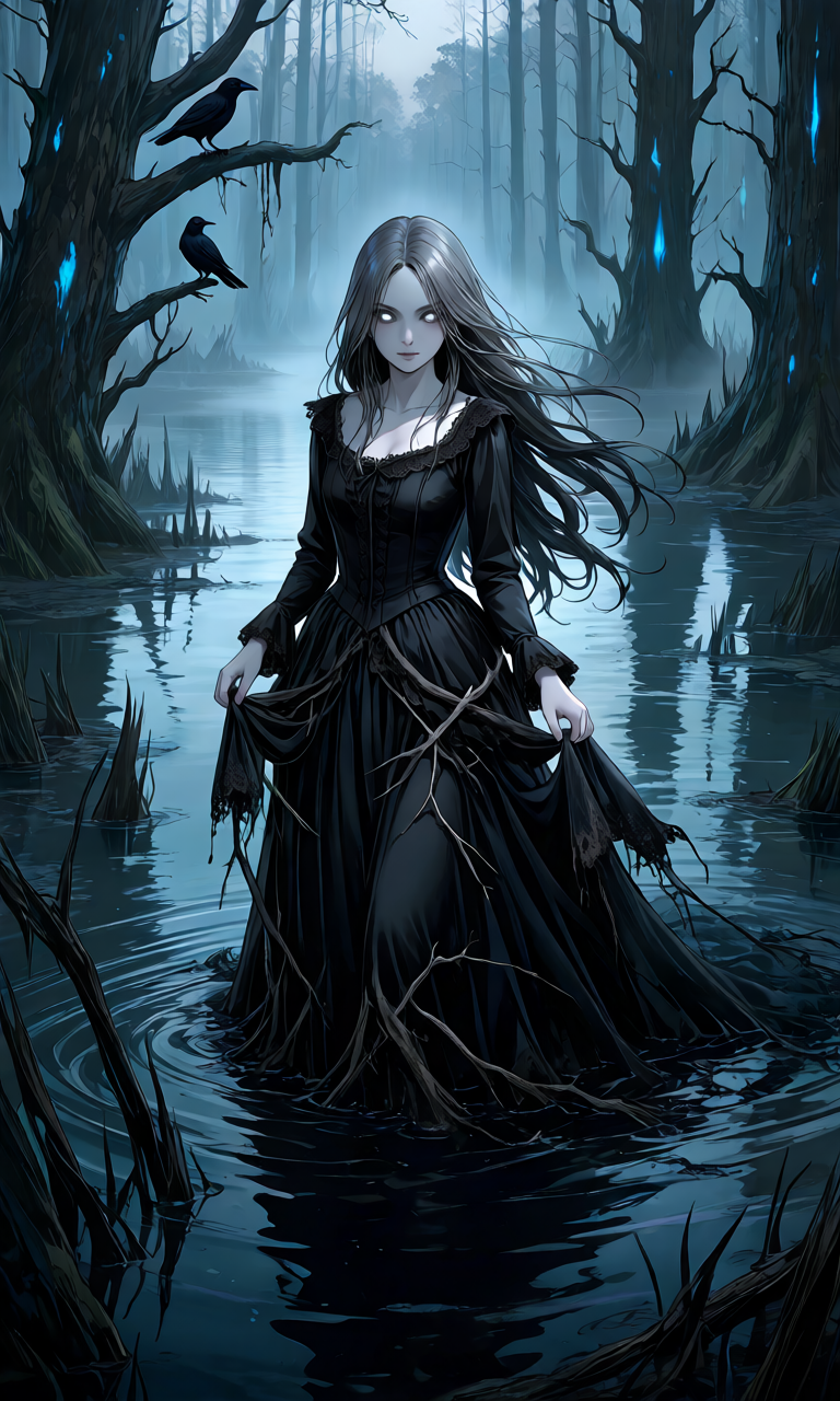 Anime Girl Free [NUMA MUSUME Series][The Ghost of the Great Dismal Swamp].(Free)