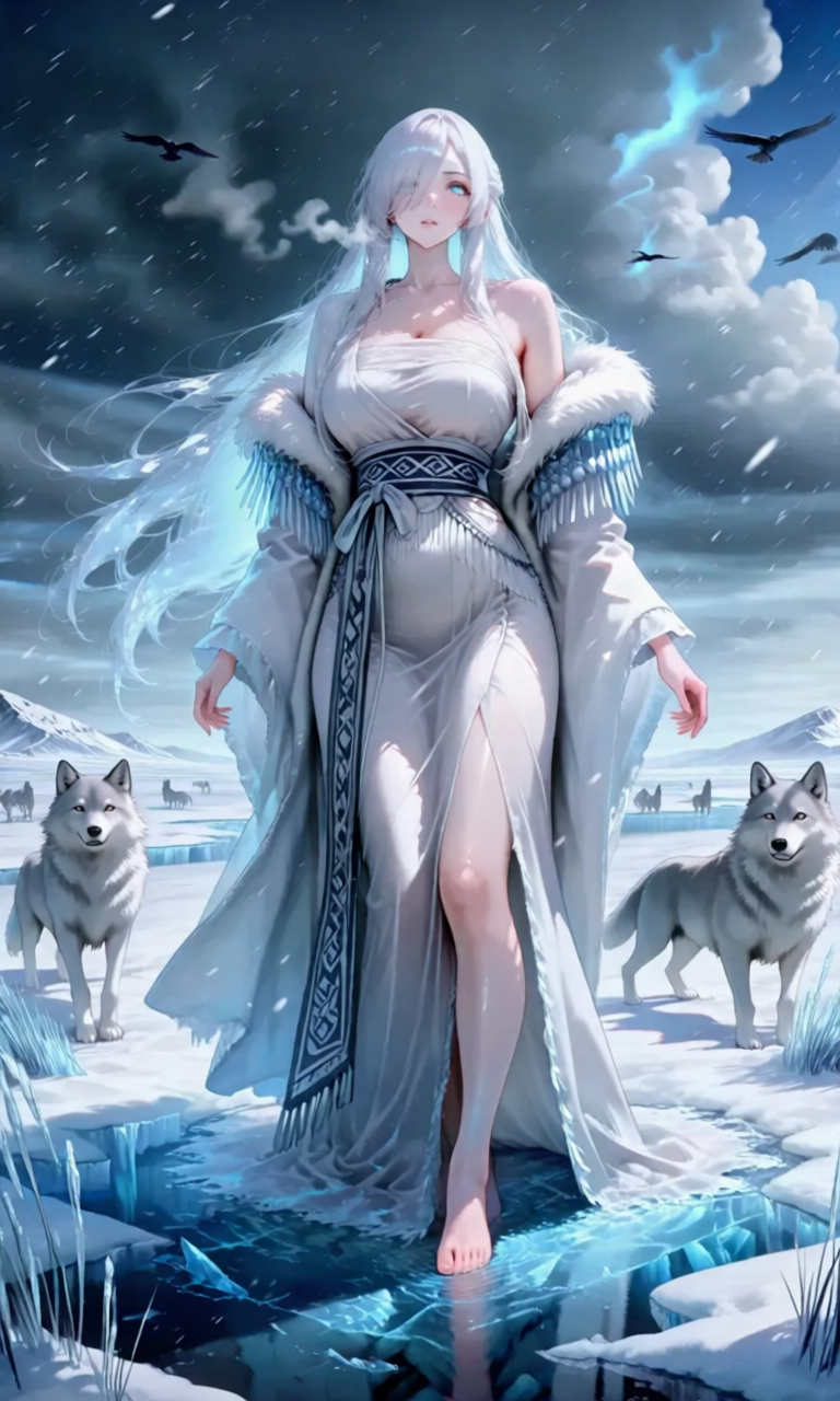 Anime Girl Free [NUMA MUSUME Series][The Snow God of the Vashgan Marshes].(Free)