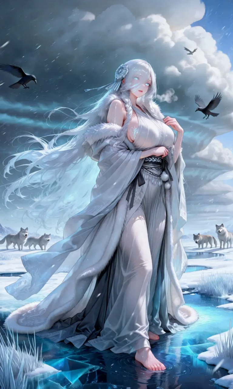 Anime Girl Free [NUMA MUSUME Series][The Snow God of the Vashgan Marshes].(Free)