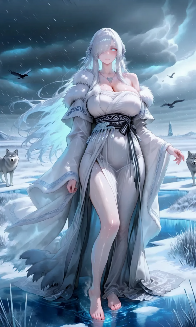 Anime Girl Free [NUMA MUSUME Series][The Snow God of the Vashgan Marshes].(Free)