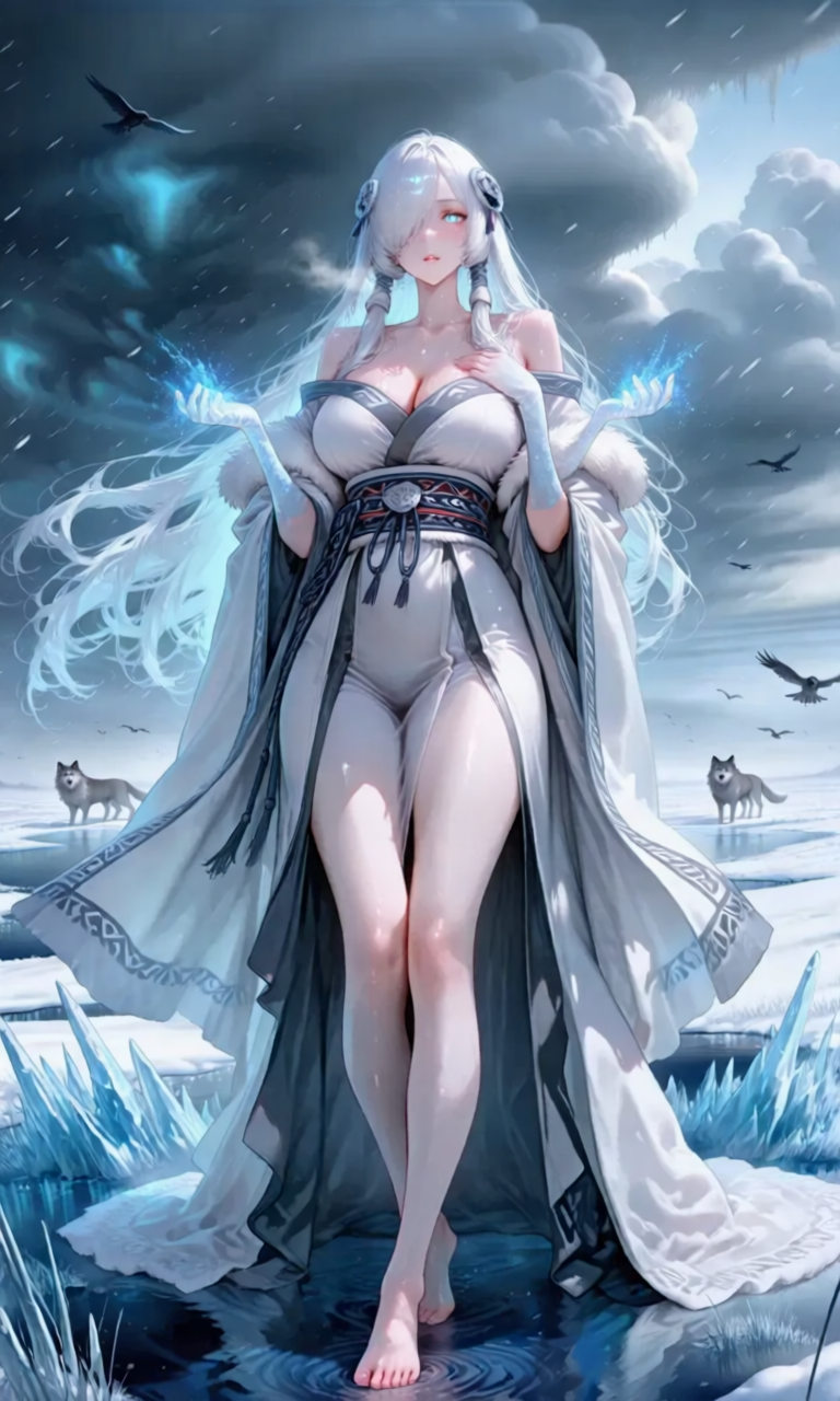 Anime Girl Free [NUMA MUSUME Series][The Snow God of the Vashgan Marshes].(Free)