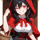 Anime Girl Free [Villainous Little Red Riding Hood].(Free), Digital Artwork, animota