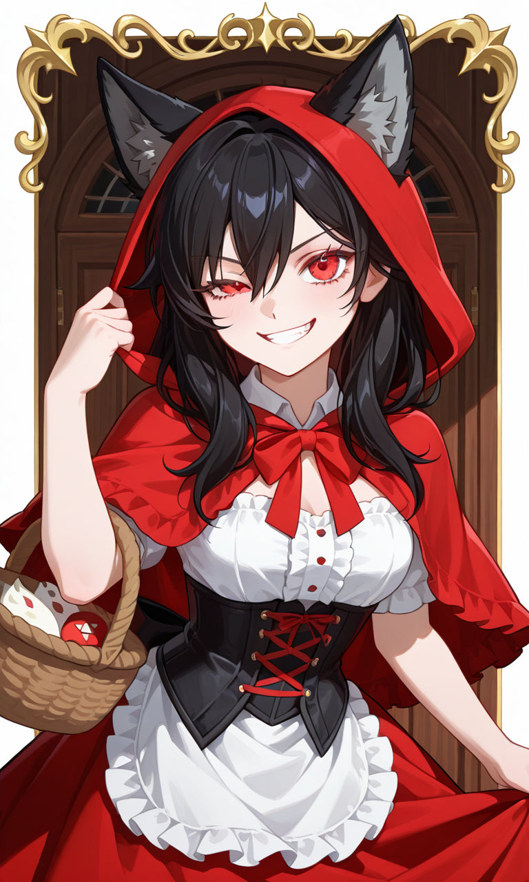 Anime Girl Free [Villainous Little Red Riding Hood].(Free), Digital Artwork, animota