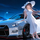 Anime Girl Free [Nissan GT-R NISMO R35&Anime girl].(Free)