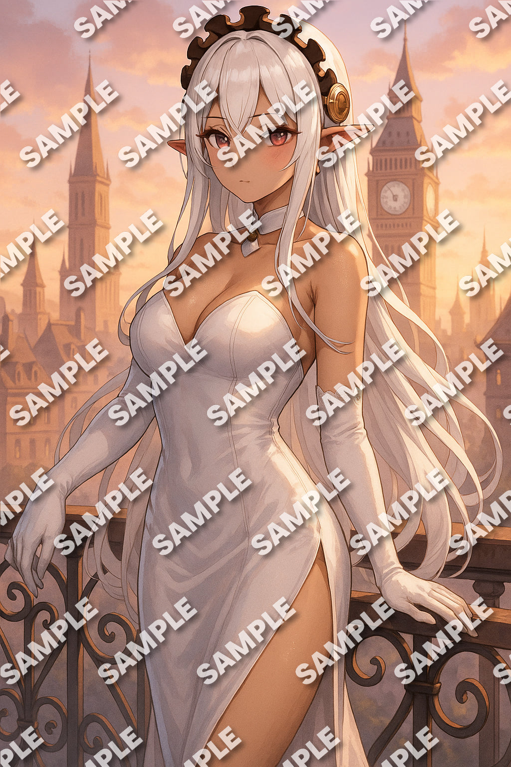 Anime Girl Image [Elf Girl].(50-image pack), Digital Artwork, animota
