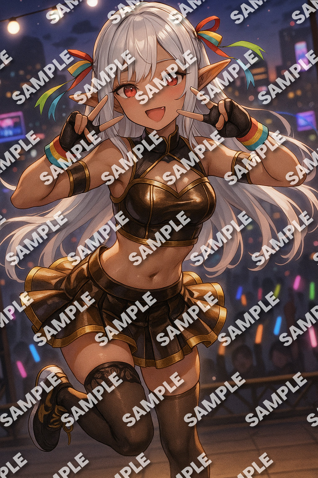 Anime Girl Image [Elf Girl].(50-image pack), Digital Artwork, animota