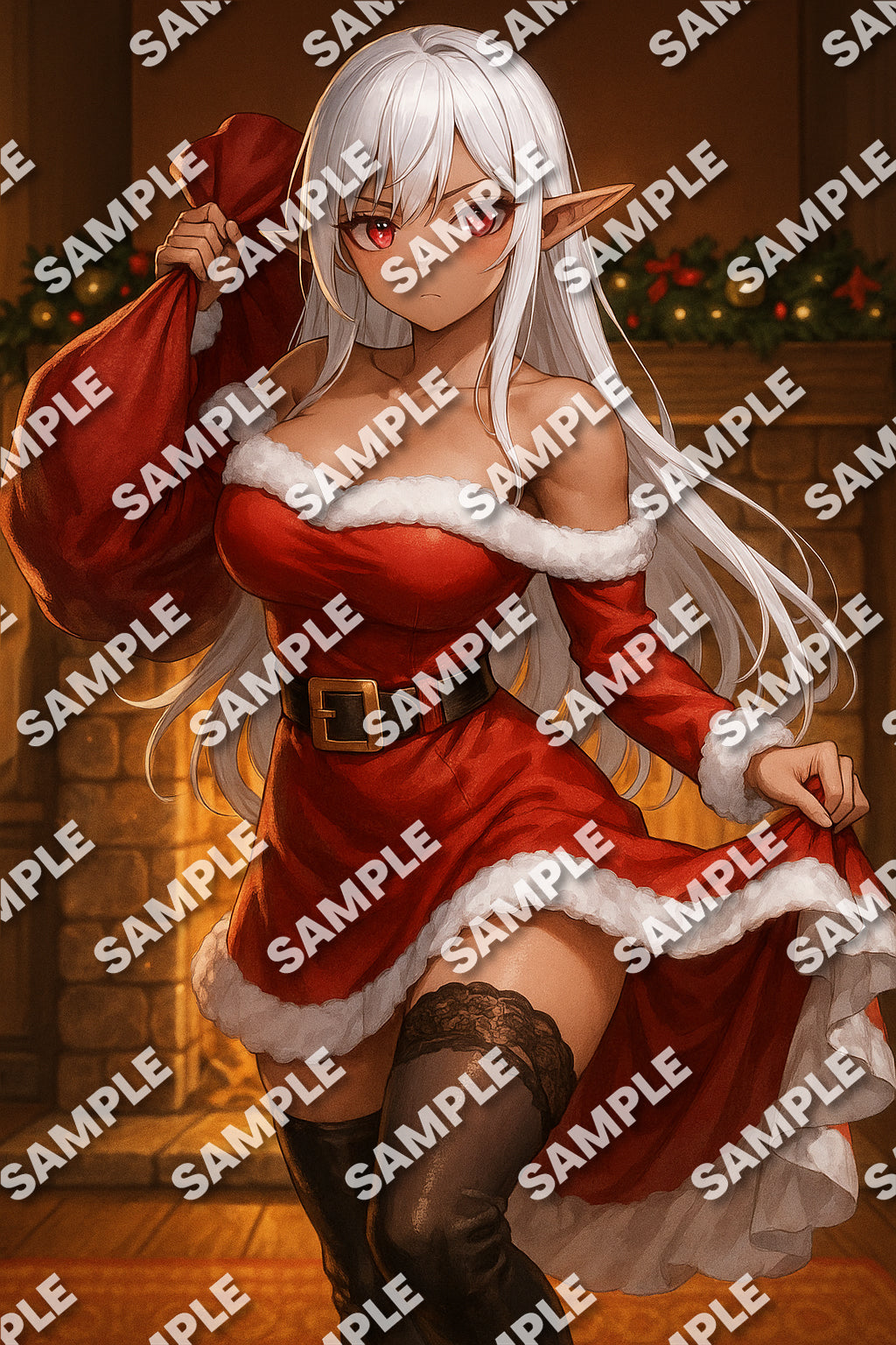 Anime Girl Image [Elf Girl].(50-image pack), Digital Artwork, animota