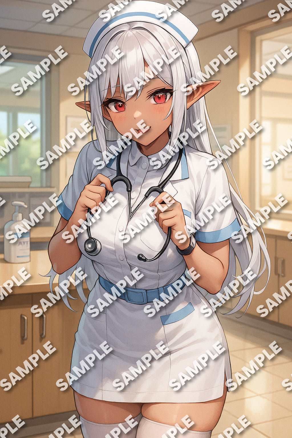 Anime Girl Image [Elf Girl].(50-image pack), Digital Artwork, animota