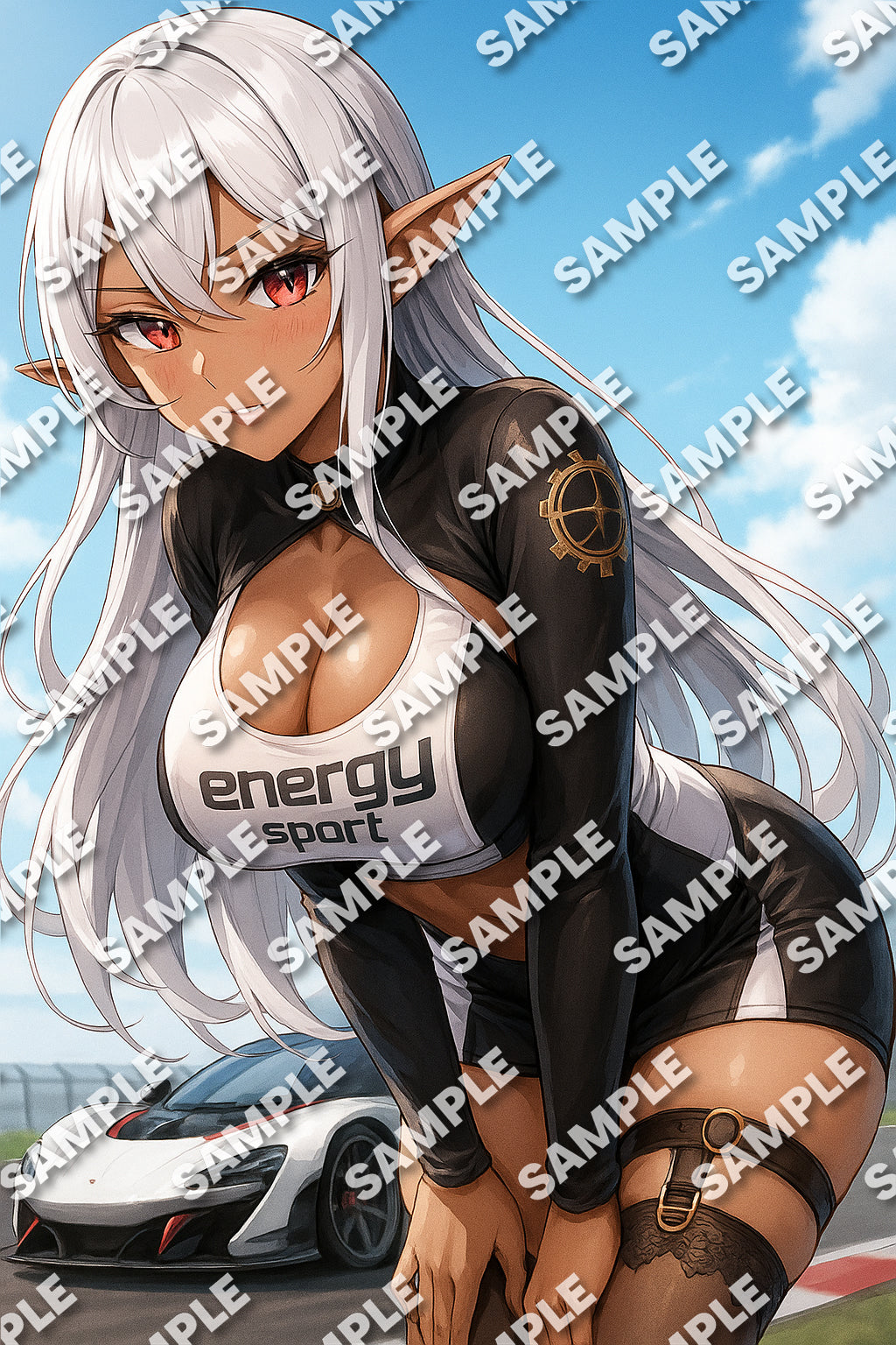 Anime Girl Image [Elf Girl].(50-image pack), Digital Artwork, animota