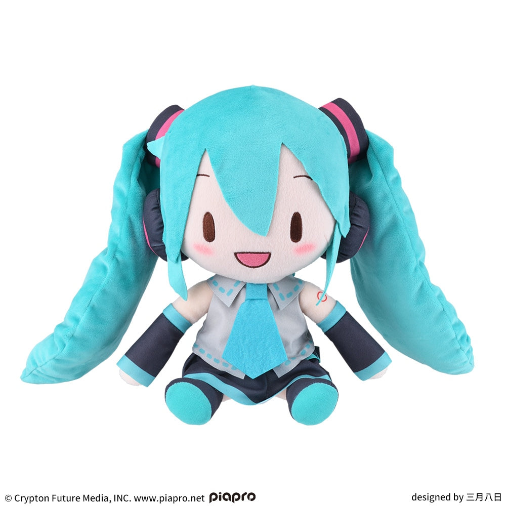 Hatsune Miku Fuwapuchi L Plush Toy (SEGA UFO Catcher Online Exclusive)