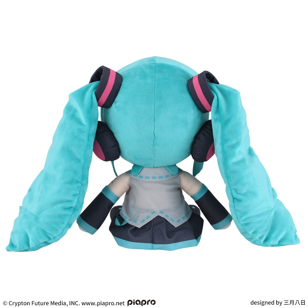 Hatsune Miku Fuwapuchi L Plush Toy (SEGA UFO Catcher Online Exclusive)