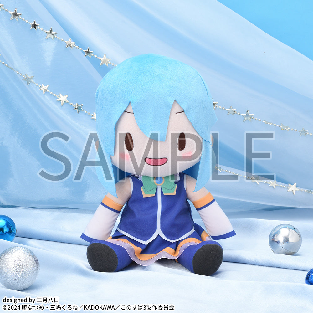 KonoSuba: God's Blessing on This Wonderful World! 3 Fuwapuchi L Plush - Aqua, Action & Toy Figures, animota