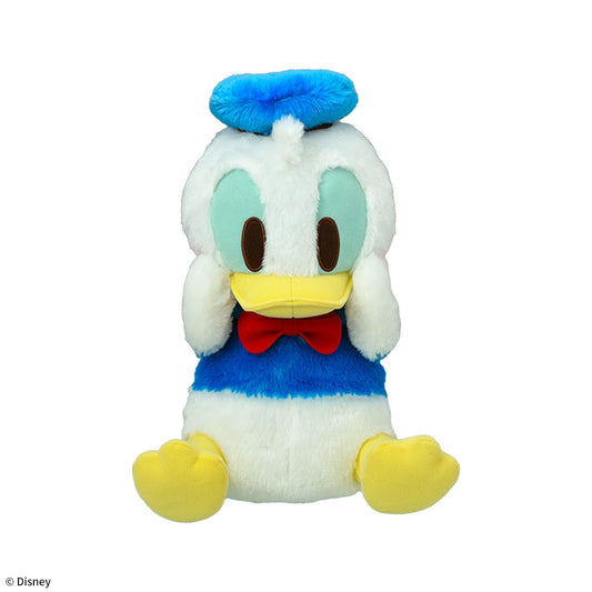 Peluche de pato Donald con mejillas rojas Fuwafuwa Roll L