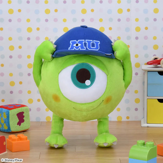 Monsters, University - Red Cheek L Plush Toy - Little Hat Ver. "Mike Wazowski"