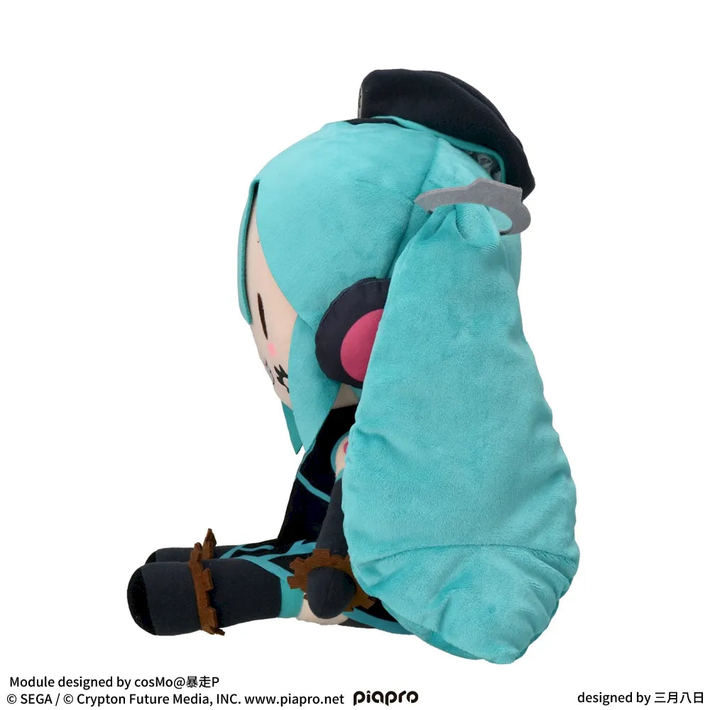 Hatsune Miku Project DIVA Arcade Future Tone Fuwapuchi LL Plush Toy "Hatsune Miku - Selfish Factory Manager"