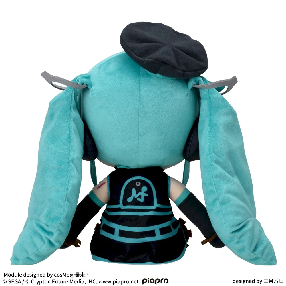 Hatsune Miku Project DIVA Arcade Future Tone Fuwapuchi LL Plush Toy "Hatsune Miku - Selfish Factory Manager"