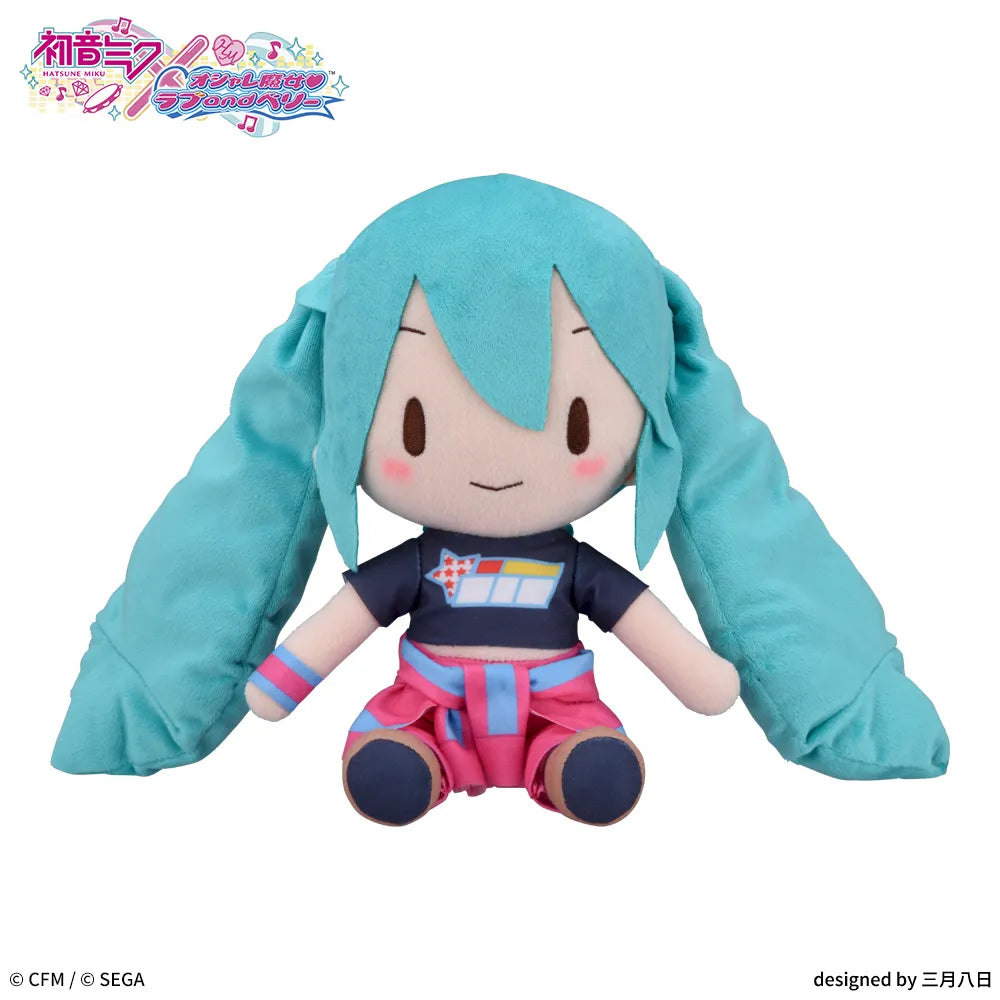 Hatsune Miku Love and Berry: Dress Up and Dance! Fuwapuchi M Plush Toy 
Hatsune Miku Berry Costume Ver., Stuffed Animals, animota