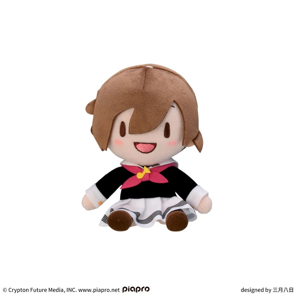 Hatsune Miku Series Fuwapuchi Mini Plush Toy MEIKO School Uniform Ver., Stuffed Animals, animota