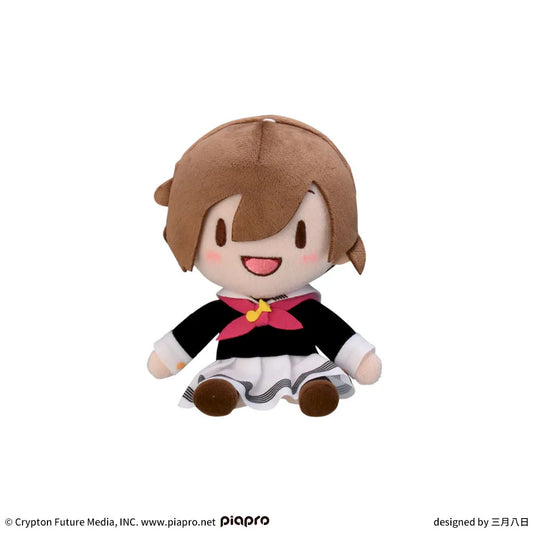 Hatsune Miku Series Fuwapuchi Mini Plush Toy MEIKO School Uniform Ver., Stuffed Animals, animota