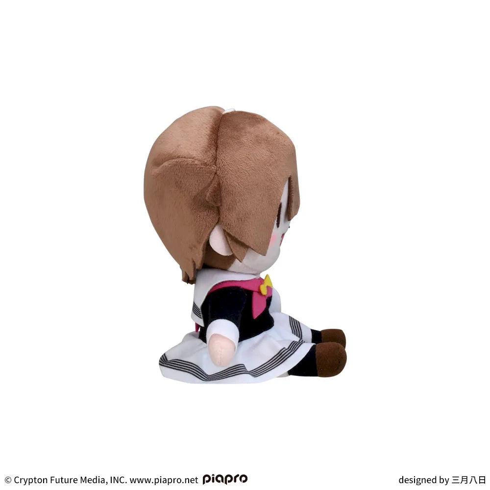 Hatsune Miku Series Fuwapuchi Mini Plush Toy MEIKO School Uniform Ver., Stuffed Animals, animota