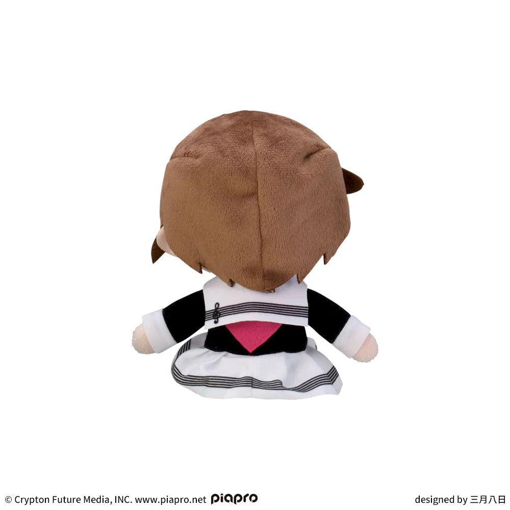 Hatsune Miku Series Fuwapuchi Mini Plush Toy MEIKO School Uniform Ver., Stuffed Animals, animota