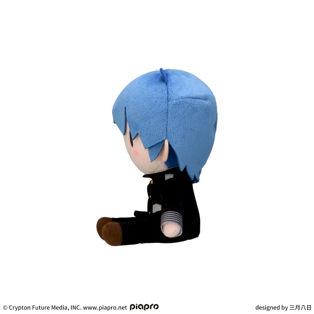Hatsune Miku Series Fuwapuchi Mini Plush Toy KAITO School Uniform Ver., Stuffed Animals, animota