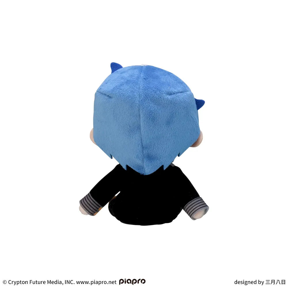 Hatsune Miku Series Fuwapuchi Mini Plush Toy KAITO School Uniform Ver., Stuffed Animals, animota