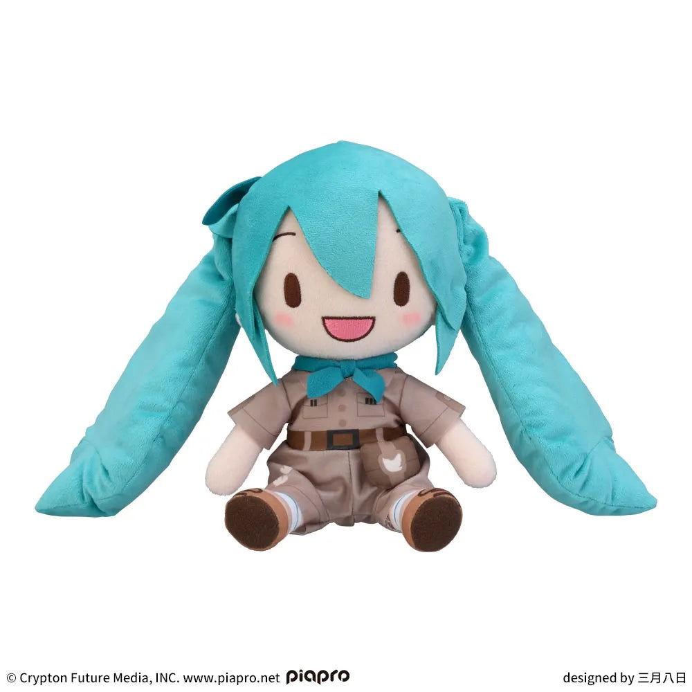 Hatsune Miku Series Fuwapuchi M Plush Toy Hatsune Miku Outing Series Zoo Ver., Stuffed Animals, animota