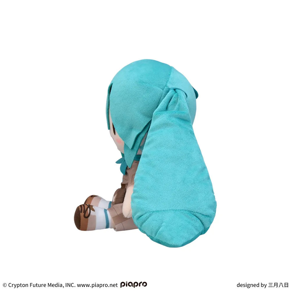 Hatsune Miku Series Fuwapuchi M Plush Toy Hatsune Miku Outing Series Zoo Ver., Stuffed Animals, animota