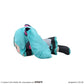 Hatsune Miku Series Fuwapuchi Lying Down Ｍ Plush Toy Hatsune Miku B, Stuffed Animals, animota
