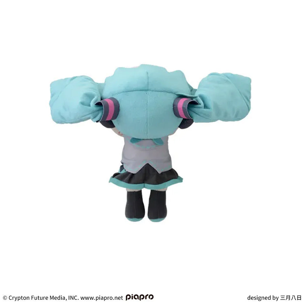 Hatsune Miku Series Fuwapuchi Lying Down Ｍ Plush Toy Hatsune Miku A, Stuffed Animals, animota