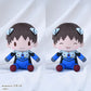 Evangelion Series Fuwapuchi M Plush Toy Shinji B (Right), Stuffed Animals, animota