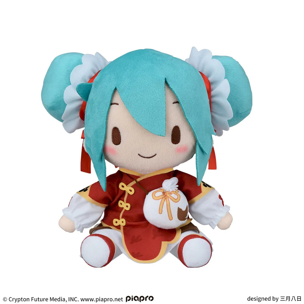 Hatsune Miku Series Fuwapuchi M Plush Toy Hatsune Miku Outing Series Chinatown Ver.