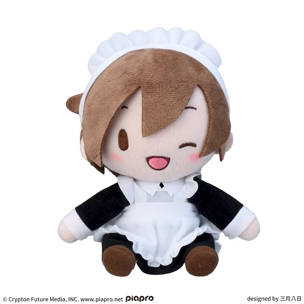 Hatsune Miku Series Fuwapuchi Mini Plush Toy MEIKO Maid Ver.