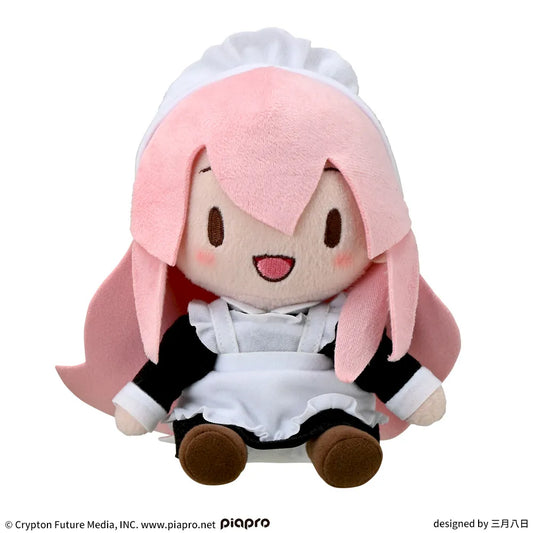Hatsune Miku Series Fuwapuchi Mini Plush Toy Megurine Luka Maid Ver.
