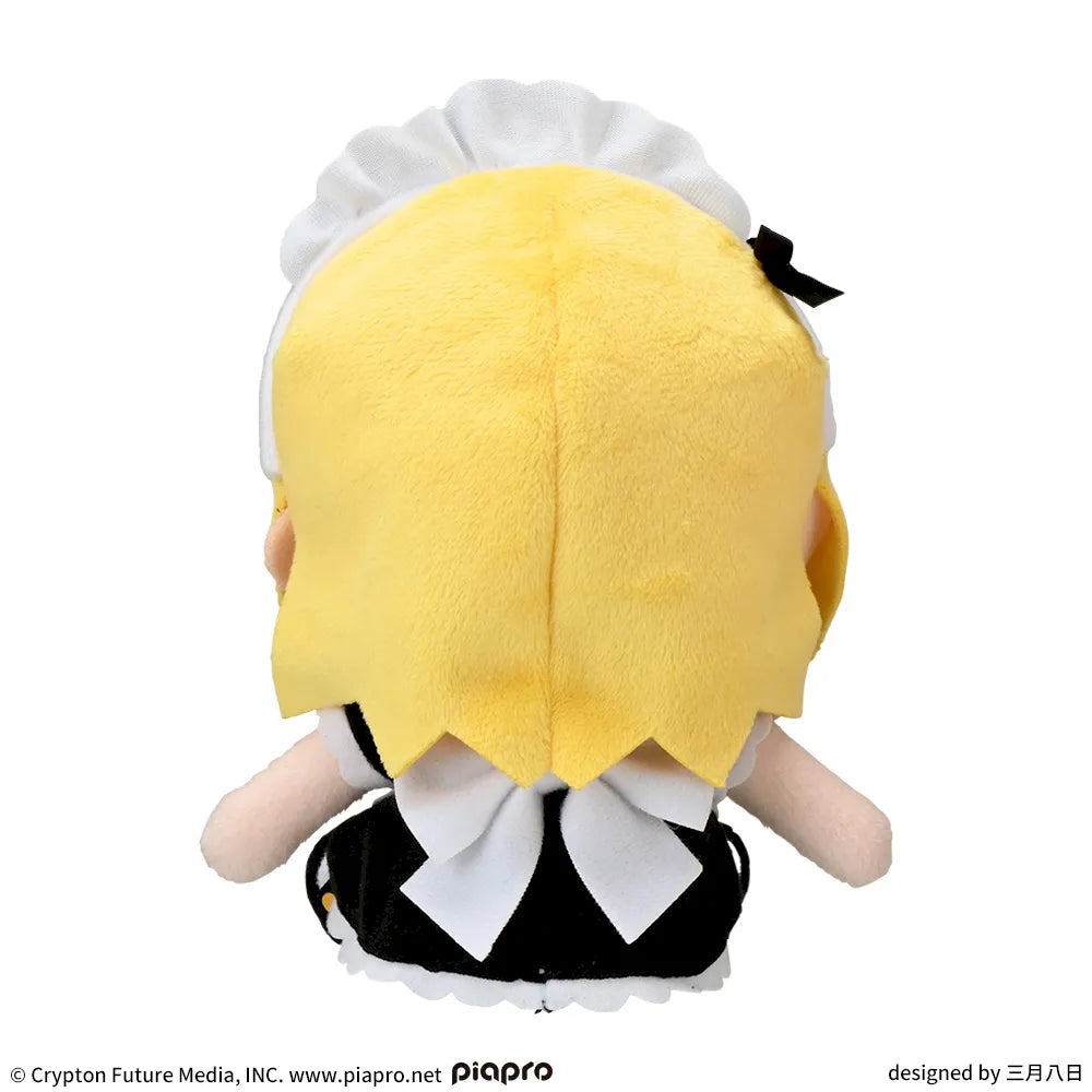 Hatsune Miku Series Fuwapuchi Mini Plush Toy Kagamine Rin Maid Ver.