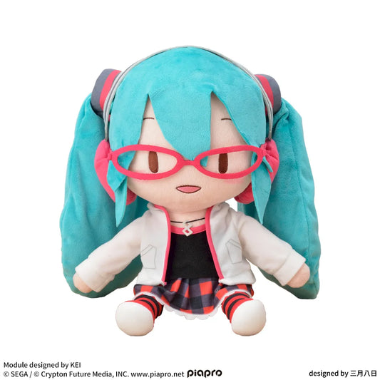 Hatsune Miku Project DIVA Arcade Future Tone - Fuwapuchi LL Plush Toy - Hatsune Miku Natural (Re-released)