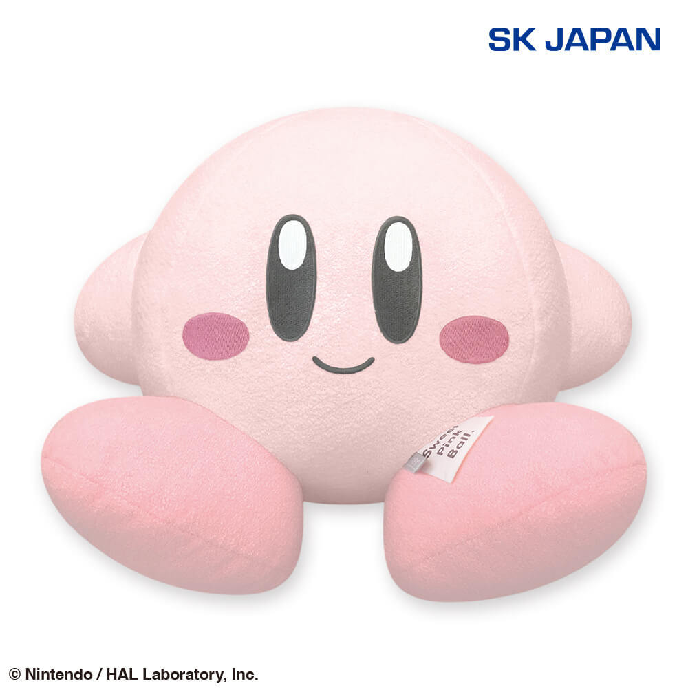 Kirby of the Stars Gentle Touch BIG Plush Toy (Smiling), Stuffed Animals, animota