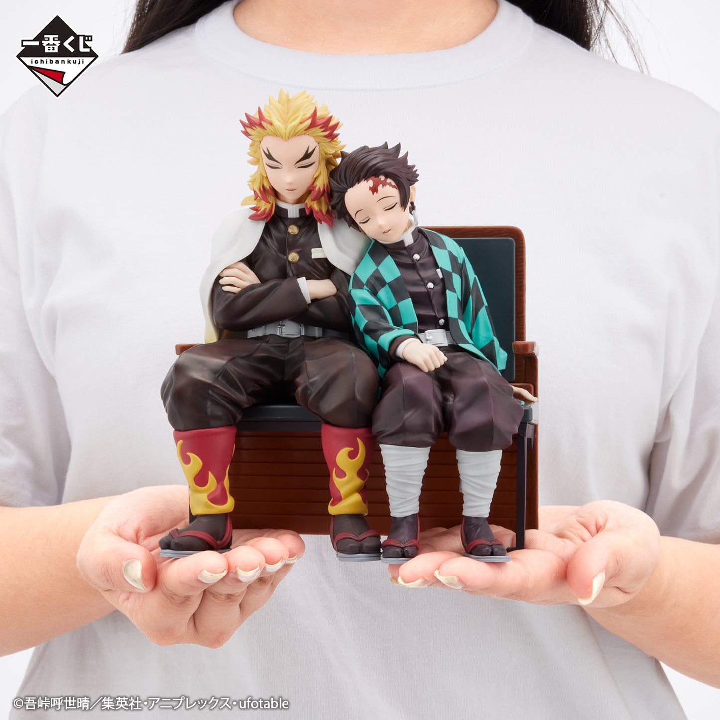 Demon Slayer - Traces of Connected Paths - Revible Moment - Tanjiro Kamado & Kyojuro Rengoku [Ichiban-Kuji Prize B]