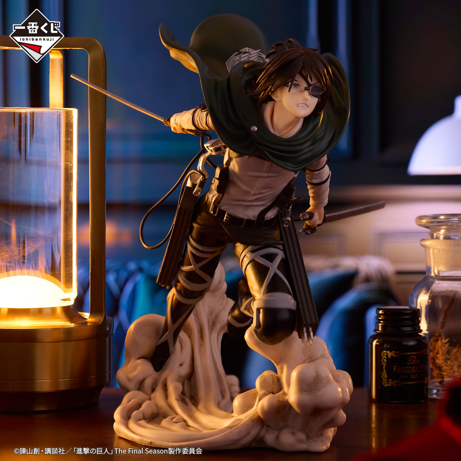 Attack on Titan - The Rumbling - Hange Figure - 14th commander of the Survey Corps [Ichiban-Kuji Prize C] (Re-release), Action & Toy Figures, animota