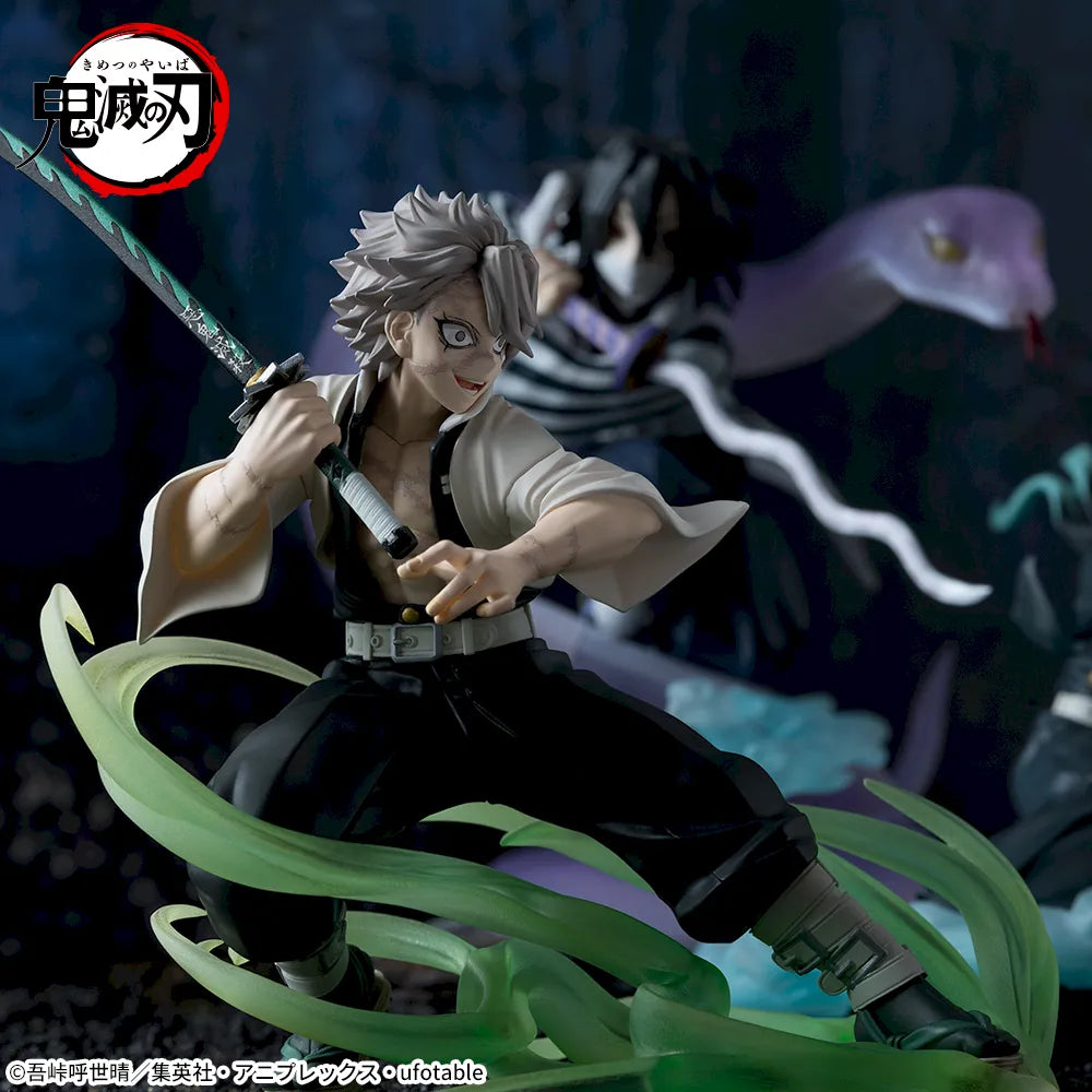 Anime Demon Slayer: Kimetsu no Yaiba XrossLink Figure - Sanemi Shinazugawa - Hashira Training Arc