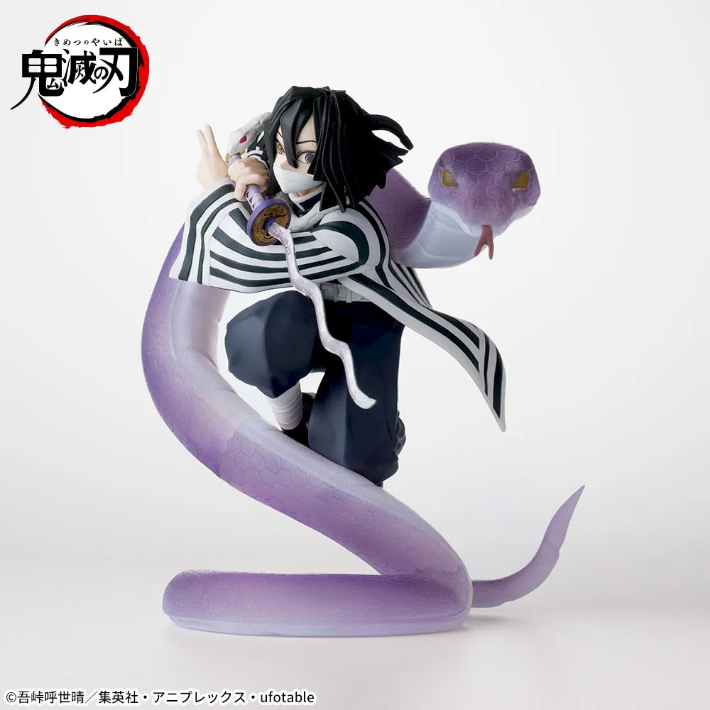 Anime Demon Slayer: Kimetsu no Yaiba XrossLink Figure - Obanai Iguro - Hashira Training Arc