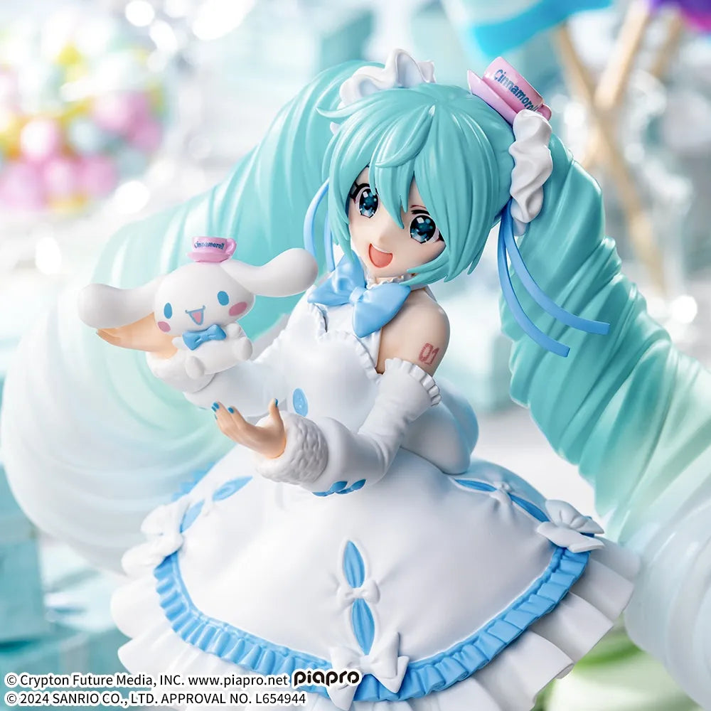 Hatsune Miku Series Luminasta "Hatsune Miku × Cinnamoroll" White Dress Ver.