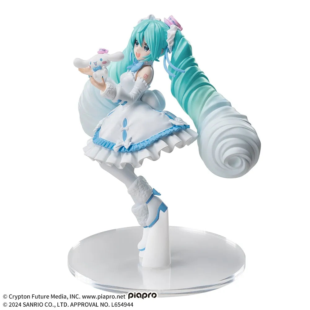 Hatsune Miku Series Luminasta "Hatsune Miku × Cinnamoroll" White Dress Ver.