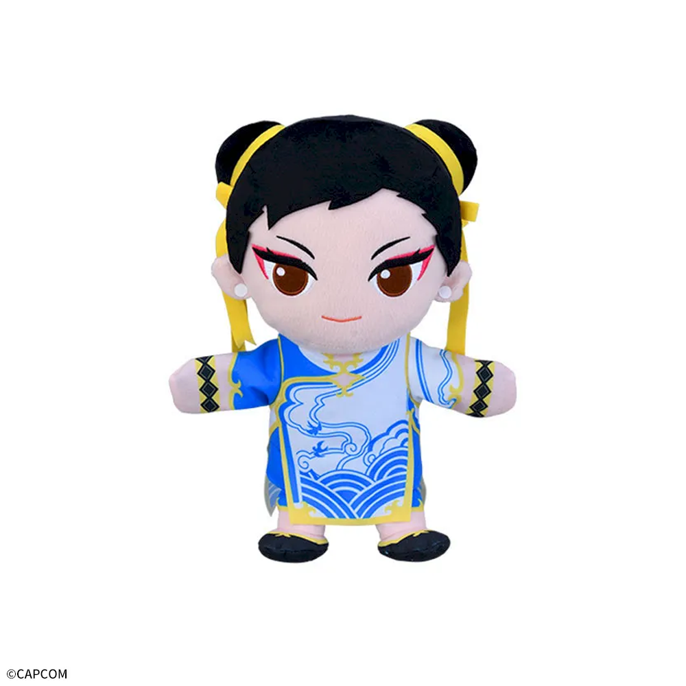 Street Fighter 6 Platinum Zakka Plush Toy Puppet Chun Li