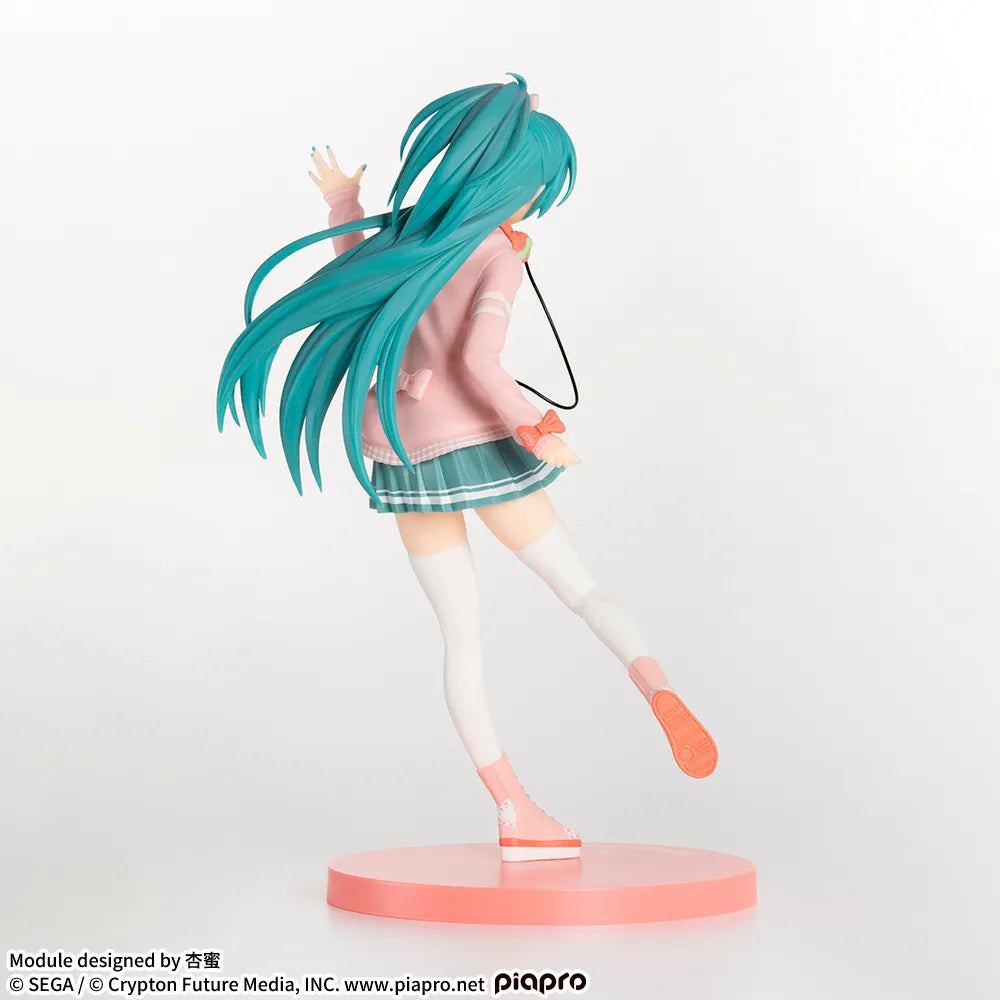 Hatsune Miku Project DIVA Arcade Future Tone - Super Premium Figure "Hatsune Miku - Ribbon Girl"