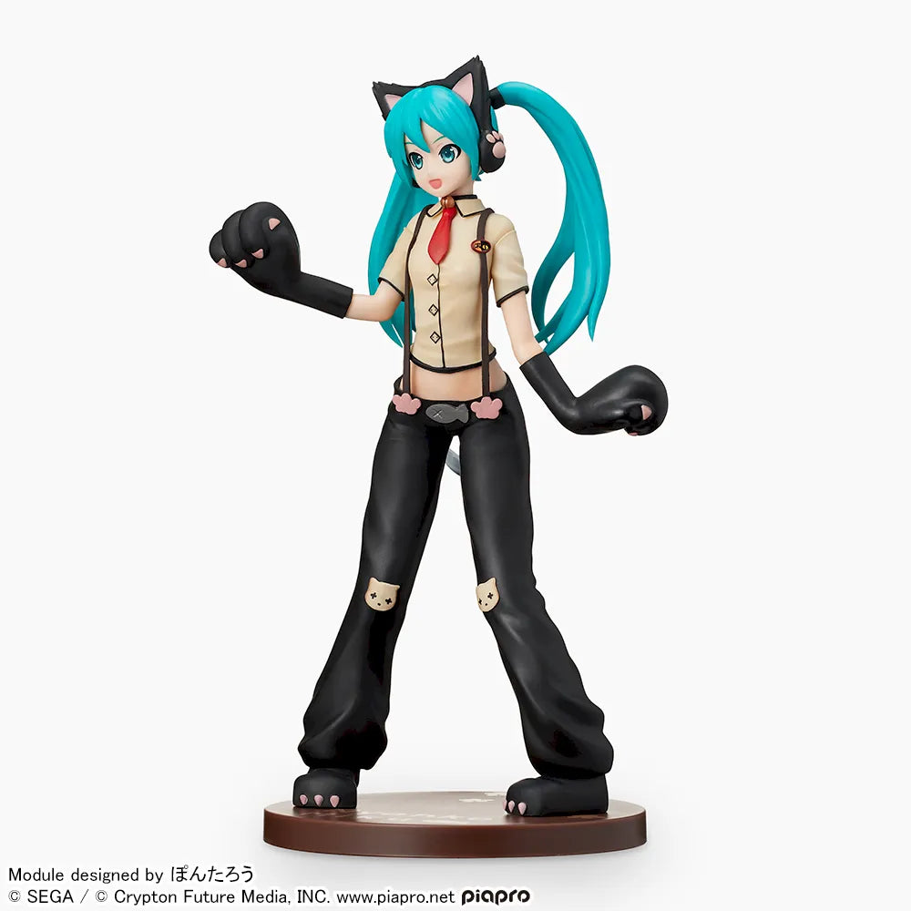 Hatsune Miku Project DIVA Arcade Future Tone Super Premium Figure "Hatsune Miku - Nyanko" (Reissue)